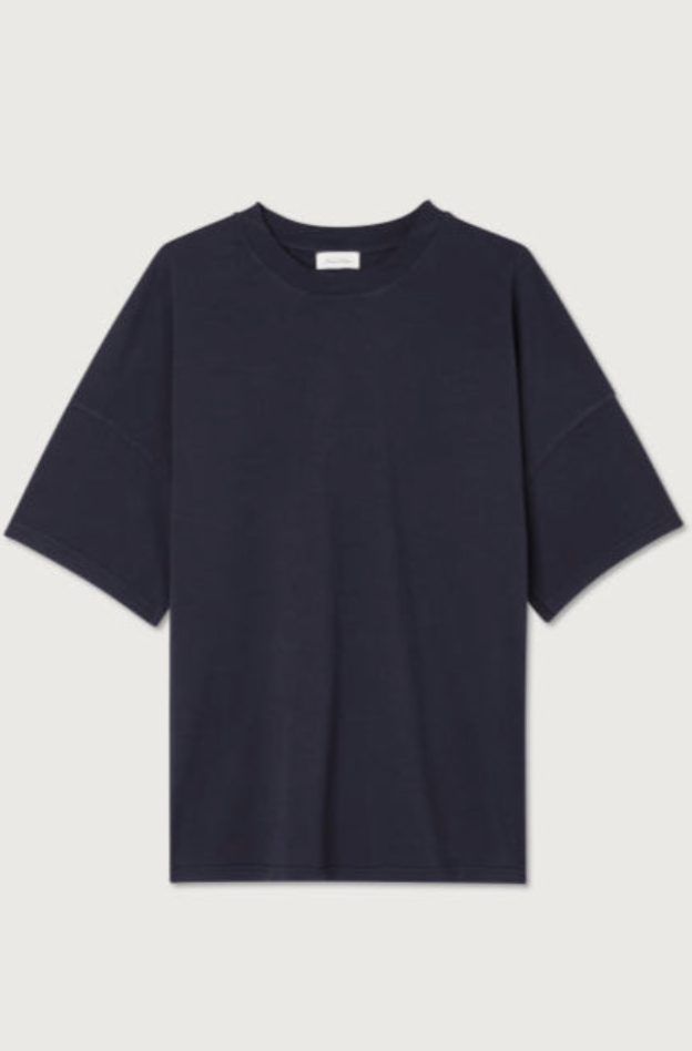 American Vintage - T-shirt - Navy Vintage - Fizvalley - Stilkompagniet.dk