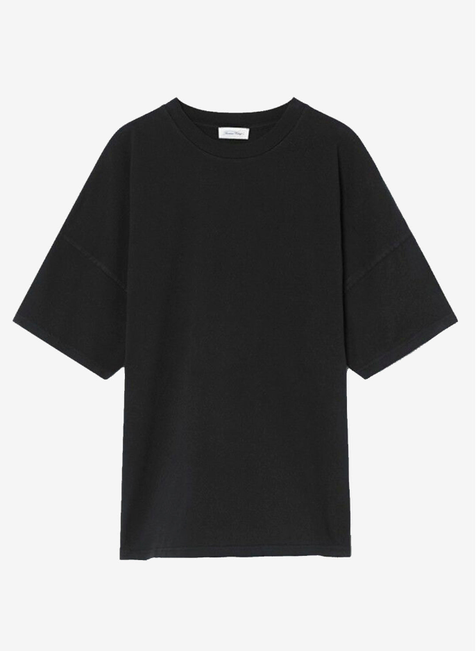 American Vintage- T-shirt - Noir Black - Fizvalley - Stilkompagniet.dk