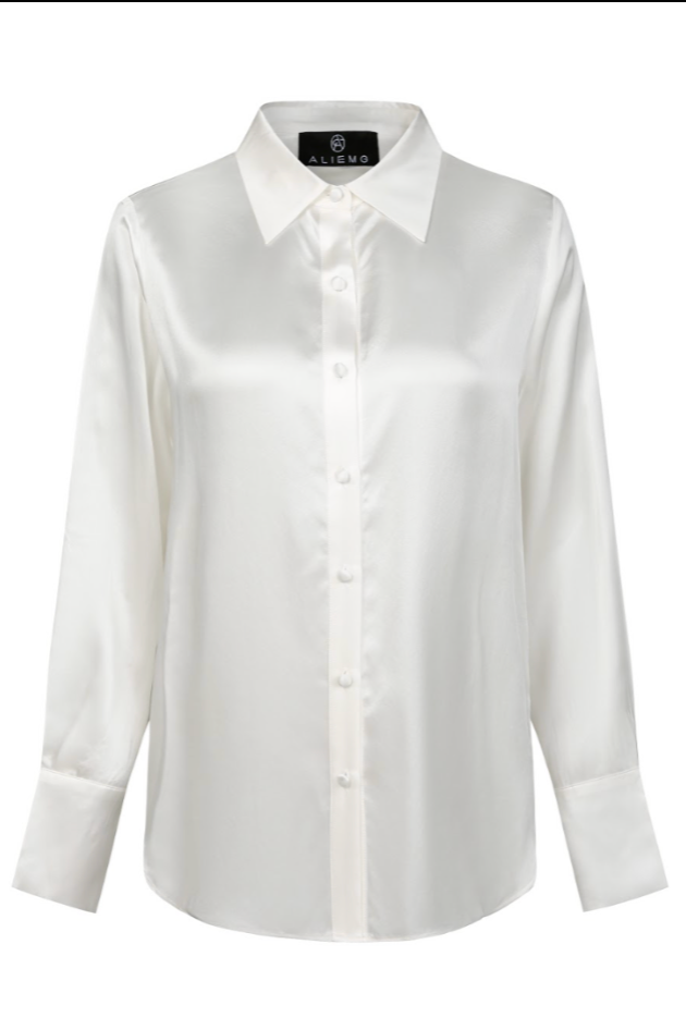 The Collection - Skjorte - Pearl White - Coralie