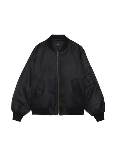 Anine Bing - Bomber jakke - Black - Leon - Stilkompagniet.dk