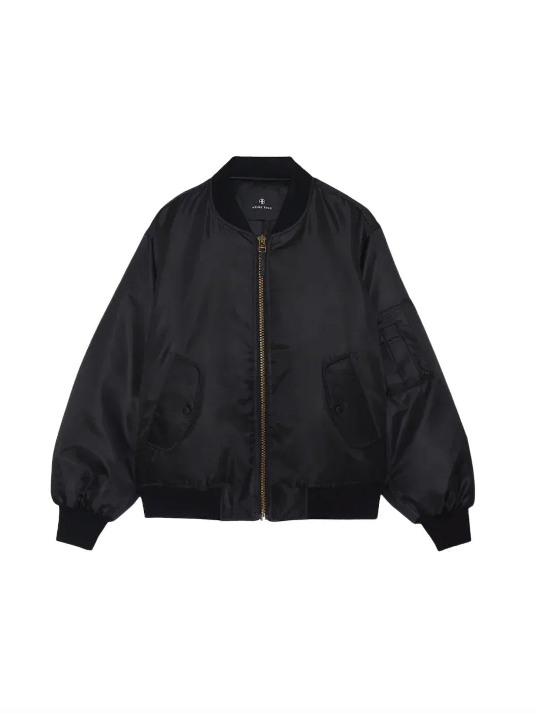 Anine Bing - Bomber jakke - Black - Leon - Stilkompagniet.dk