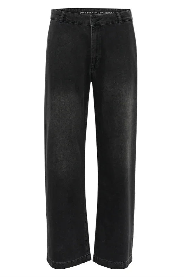 My Essential Wardrobe - Jeans - Dark Grey - Malo - Stilkompagniet.dk