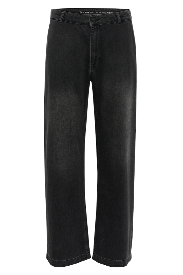 My Essential Wardrobe - Jeans - Dark Grey - Malo - Stilkompagniet.dk