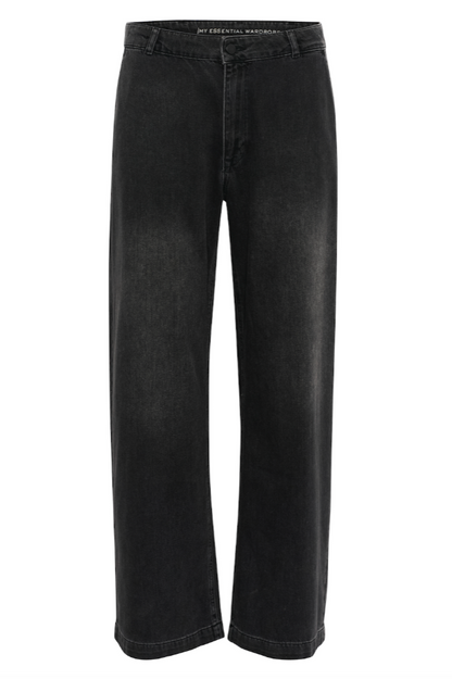 My Essential Wardrobe - Jeans - Dark Grey - Malo - Stilkompagniet.dk