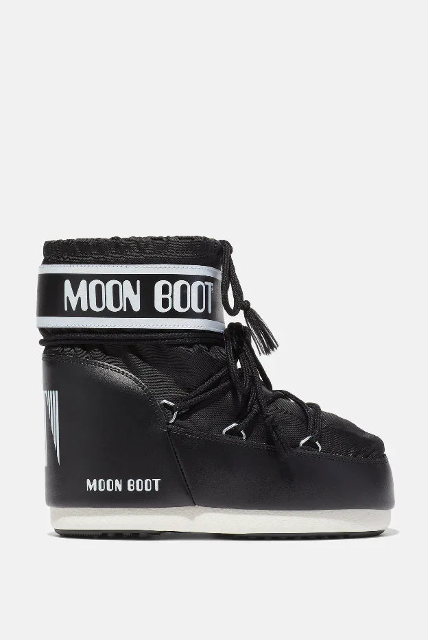 Moon Boot - Vinterstøvle - Black - Icon Low Nylon sss - Stilkompagniet.dk
