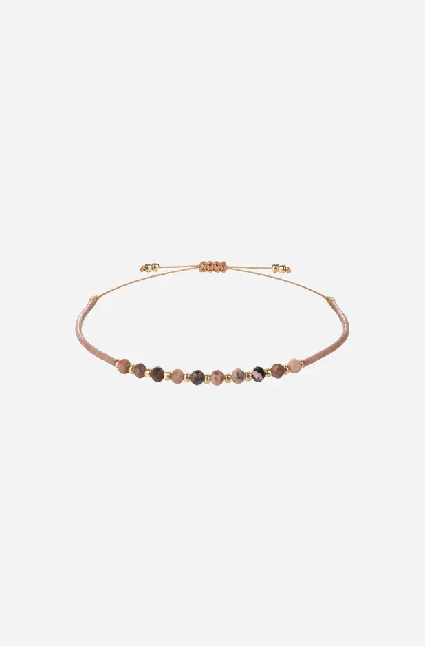 Andcopenhagen Jewelry - Perlearmbånd - Beige - Lily