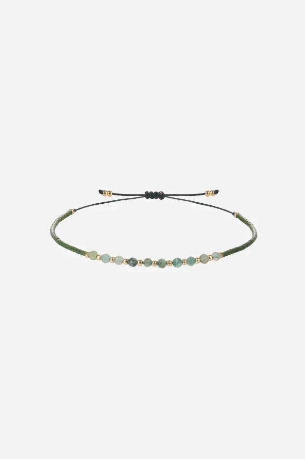Andcopenhagen Jewelry - Perlearmbånd - Green - Lily