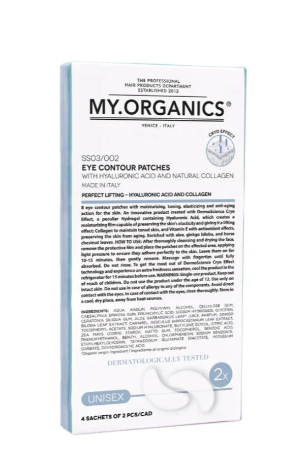 My Organics - Eye Pads - 8 stk