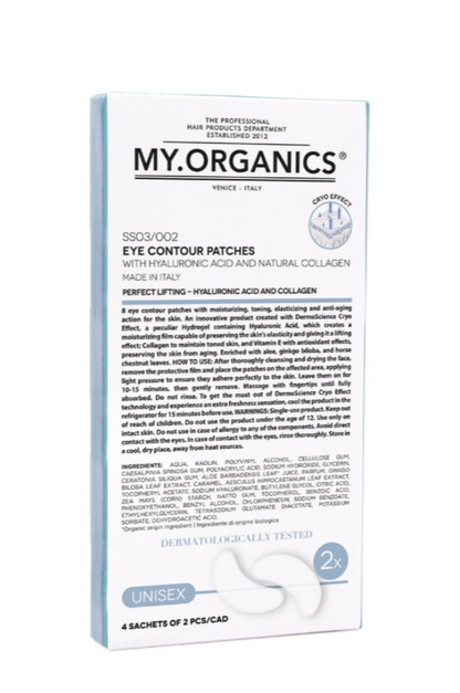 My Organics - Eye Pads - 8 stk - sss