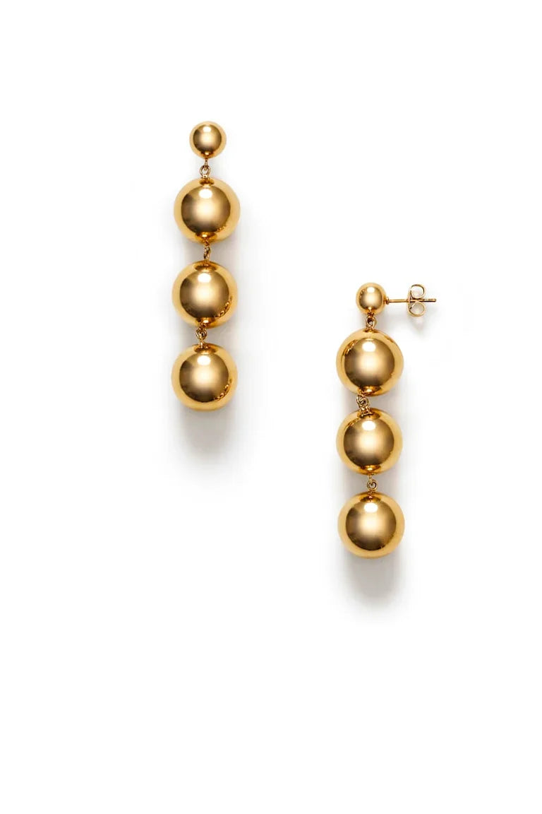 Anni Lu - Øreringe - Gold - Hi Ho - Stilkompagniet.dk