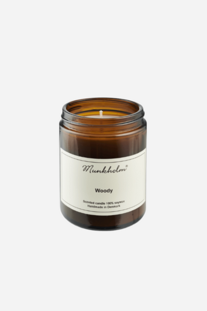 Duftlys - Woody - 180 ml. - Munkholm sss