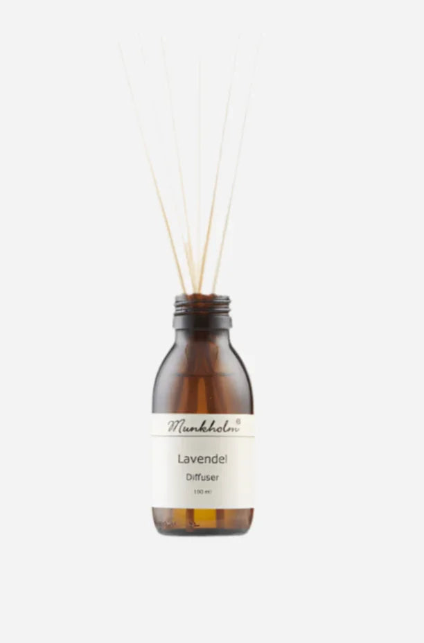 Duftpinde/diffuser - Lavendel - 100 ml. - Munkholm sss - Stilkompagniet.dk