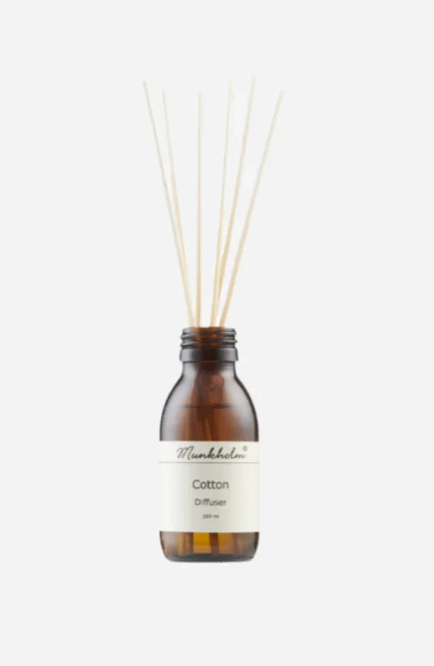 Duftpinde/diffuser - Cotton - 100 ml. - Munkholm sss - Stilkompagniet.dk