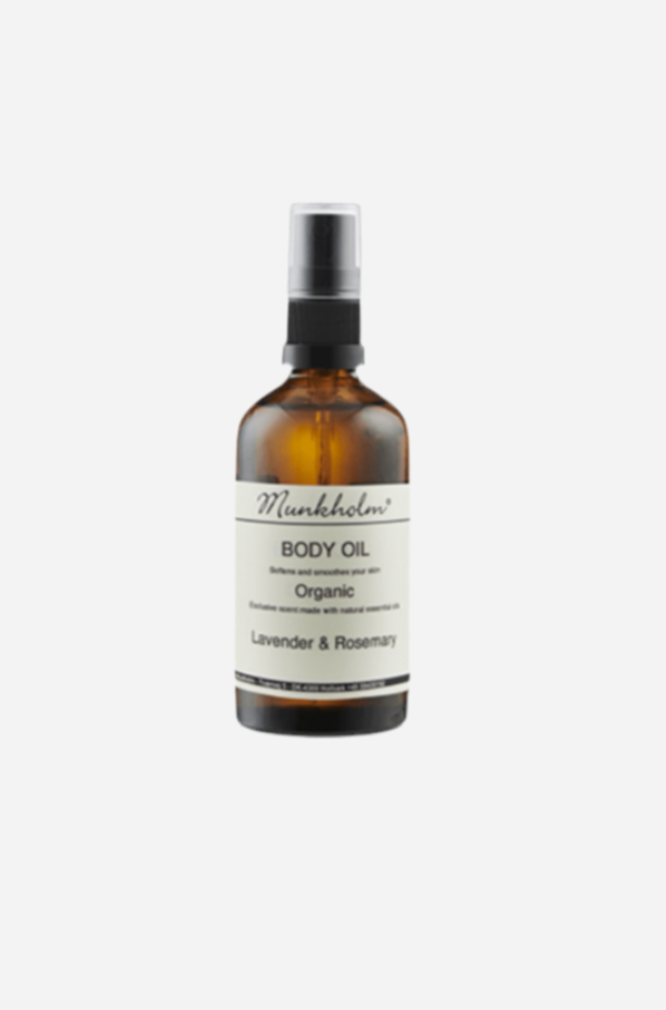 Organic bodyoil - Lavender & Rosemary - 100 ml - Munkholm sss