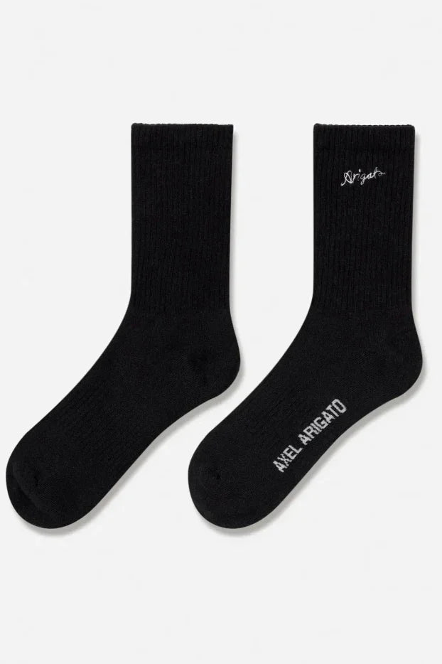 Axel Arigato - Sokker - Black - Scribble rube socks - Stilkompagniet.dk