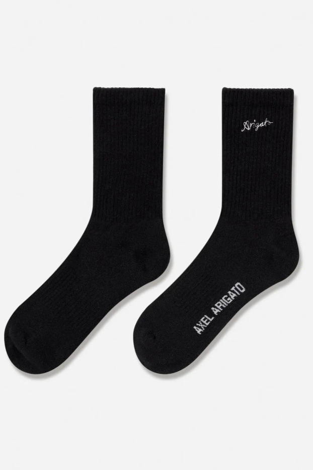 Axel Arigato - Sokker - Black - Scribble rube socks - Stilkompagniet.dk