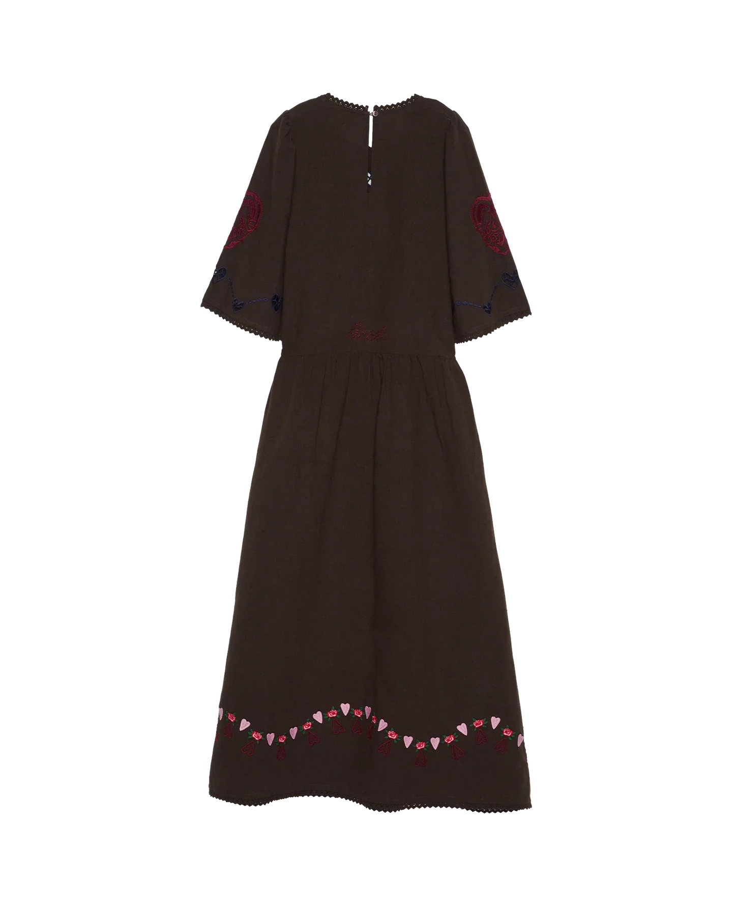 Sissel Edelbo - Kjole - Seal Brown - Sky