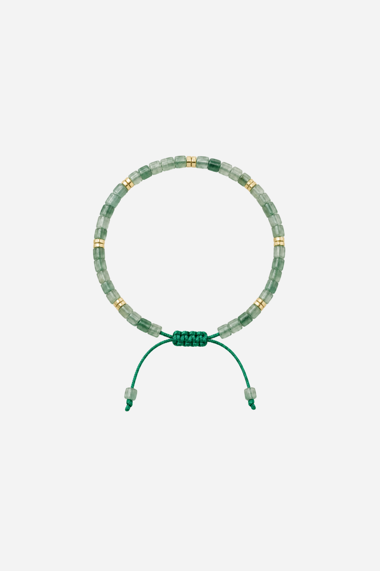 Andcopenhagen Jewelry - Perlearmbånd - Green Aventurine - Skylar
