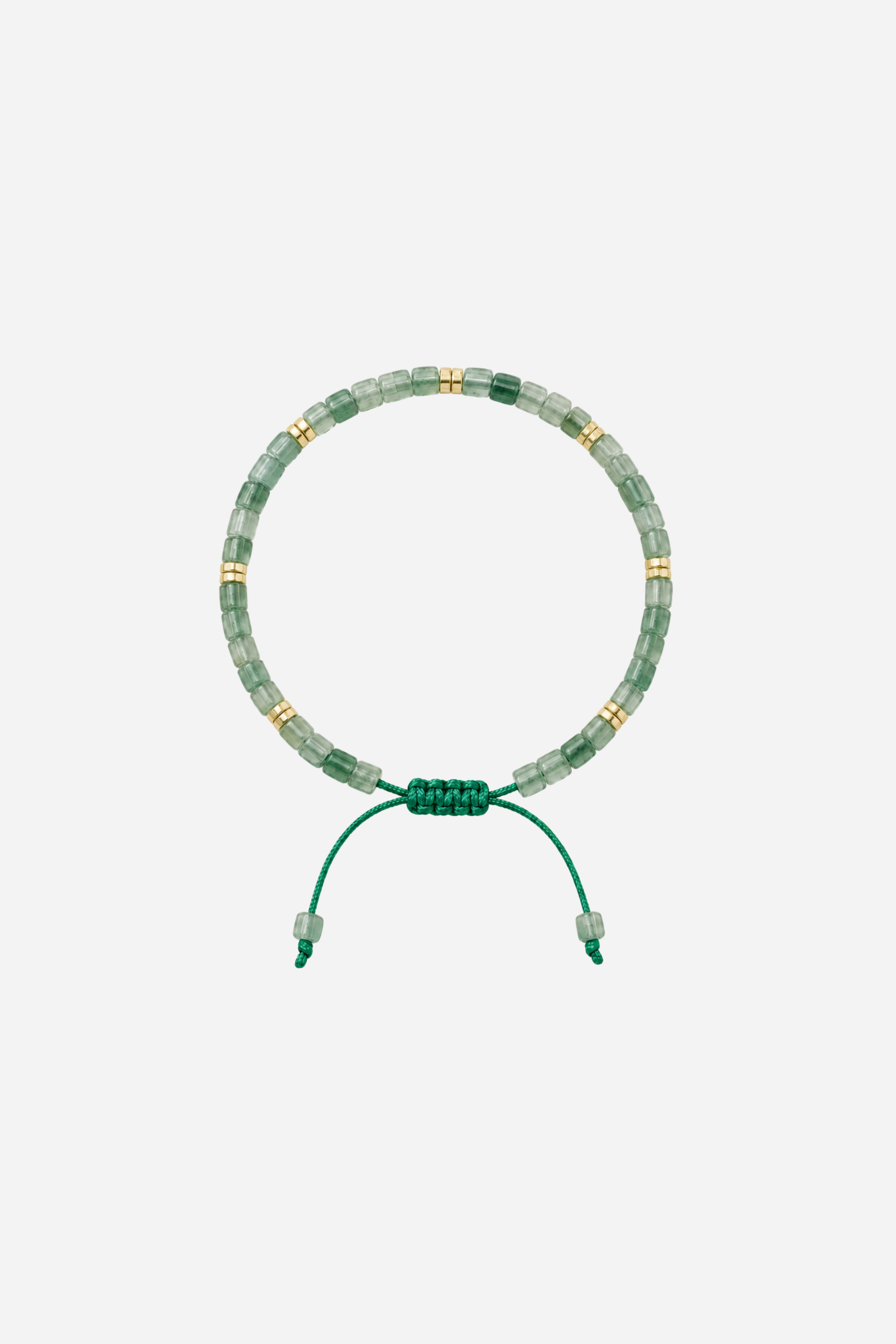 Andcopenhagen Jewelry - Perlearmbånd - Green Aventurine - Skylar