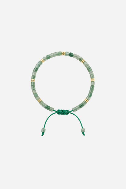 Andcopenhagen Jewelry - Perlearmbånd - Green Aventurine - Skylar