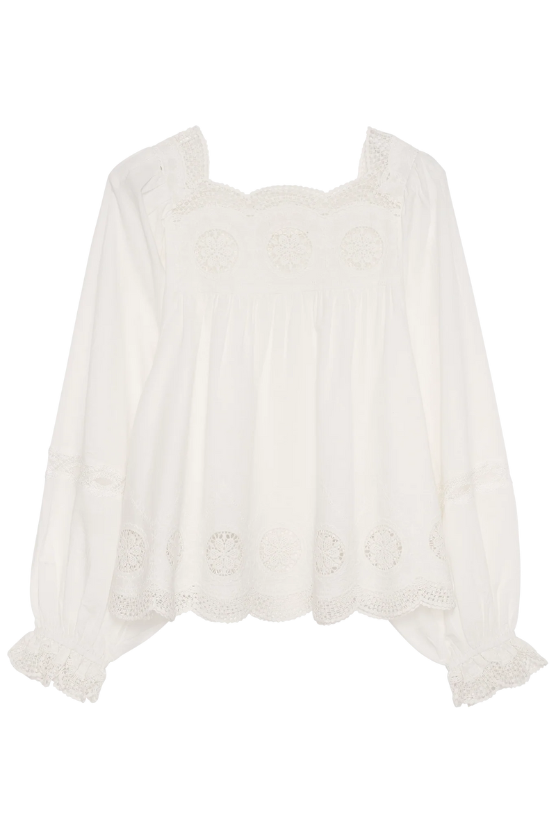 Sissel Edelbo - Top - Off White - Soleia