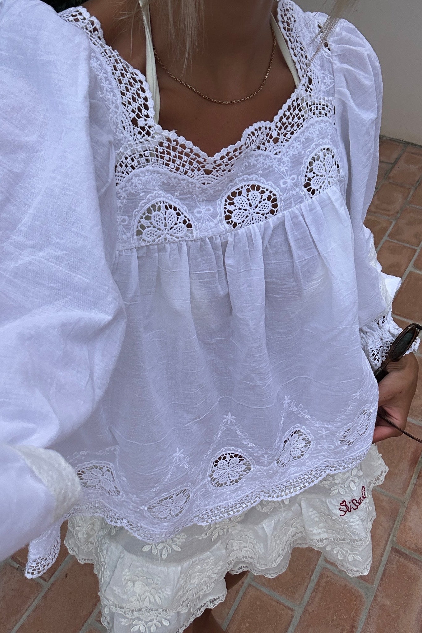 Sissel Edelbo - Top - Off White - Soleia