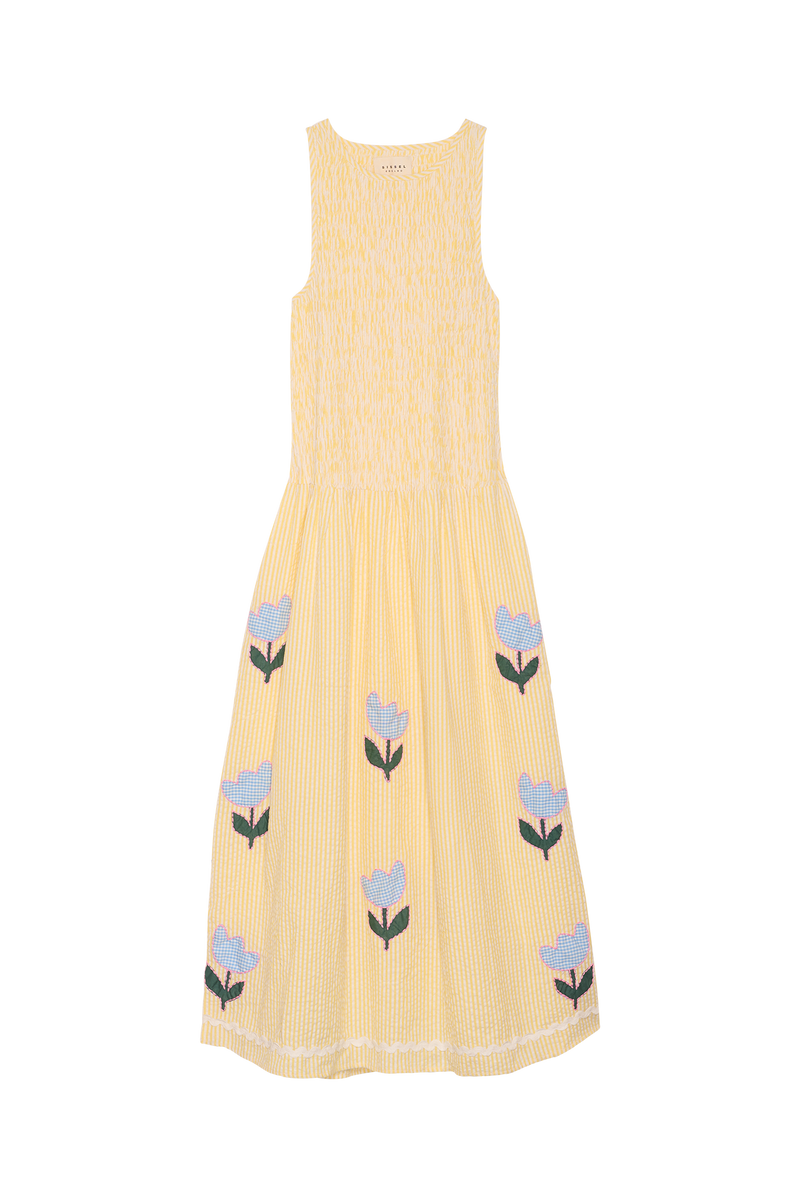 Sissel Edelbo - Kjole - Yellow Stripes - Svea