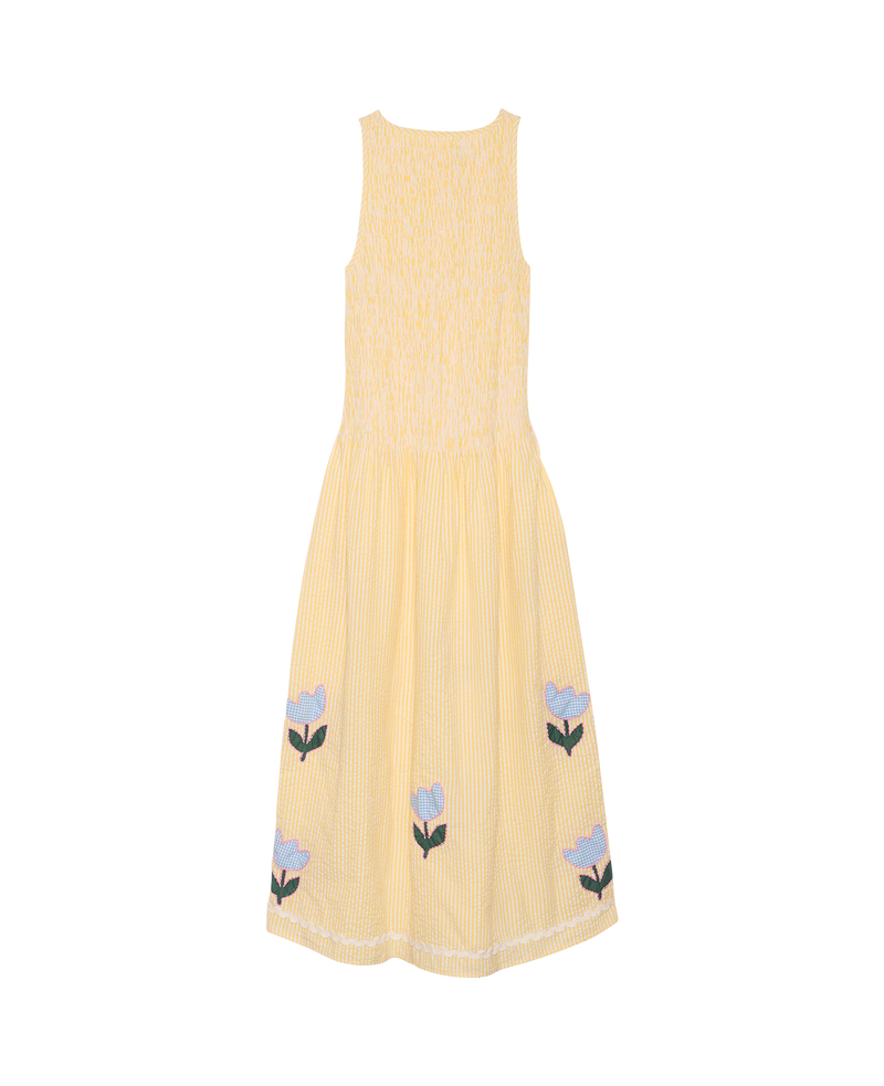 Sissel Edelbo - Kjole - Yellow Stripes - Svea