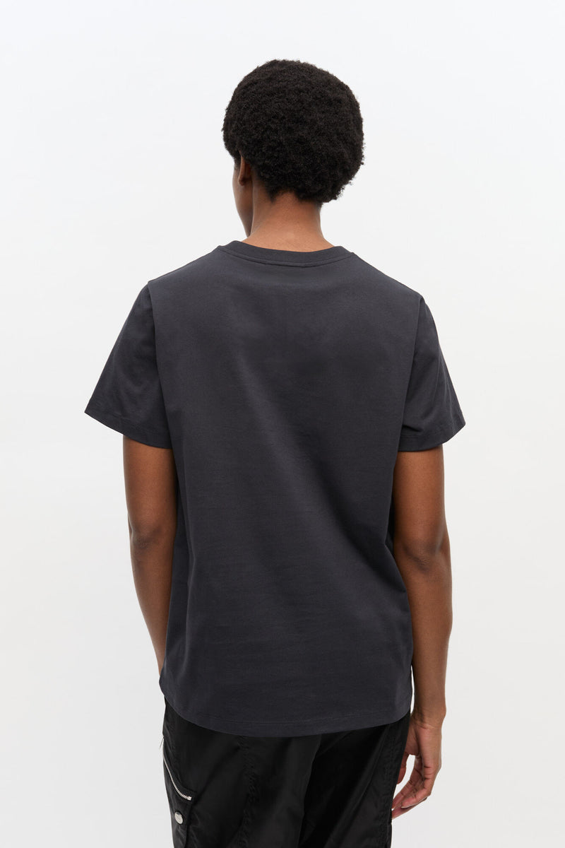 GANNI - T-shirt - Phantom - Banana Graphic T4238