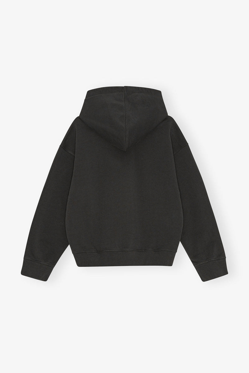 Ganni - Hoodie - Phantom - Isoli oversize hættetrøje med dyreprint