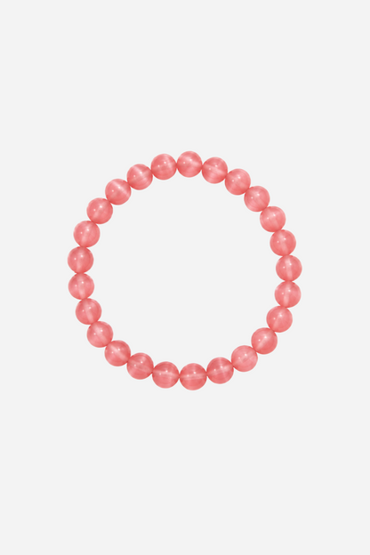 Andcopenhagen Jewelry - Armbånd - Pink kalcedon - Tora
