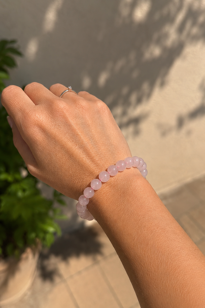 Andcopenhagen Jewelry - Armbånd - Rosa Kvarts - Tora