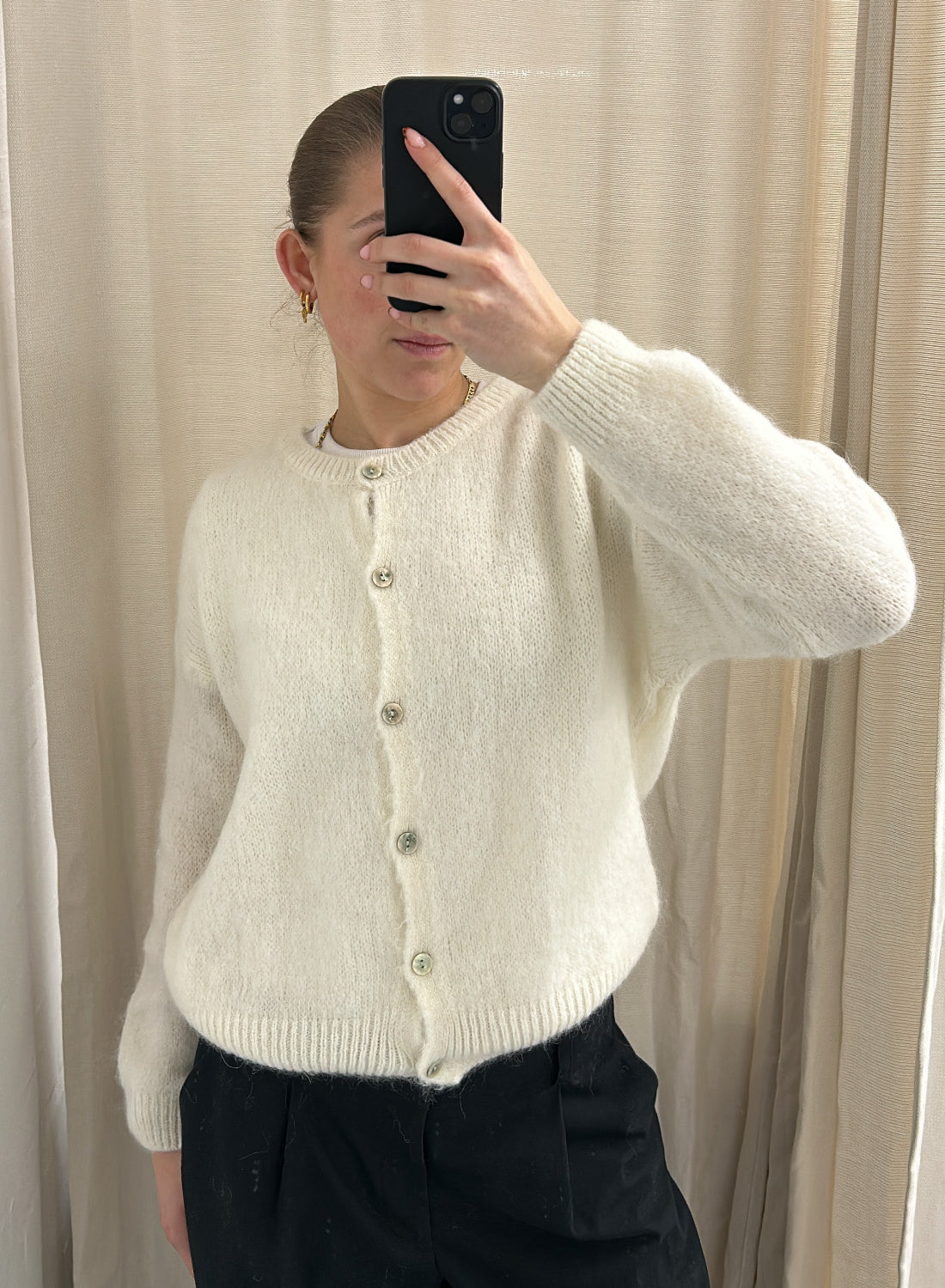 The Collection Cardigan Off White