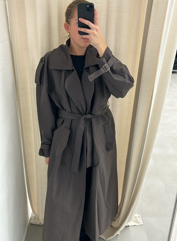 The Collection Trench Coat Brown