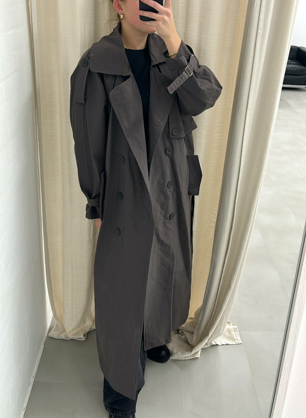 The Collection Trench Coat Brown