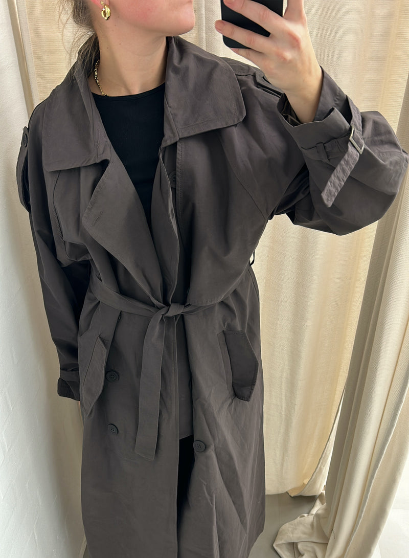 The Collection Trench Coat Brown