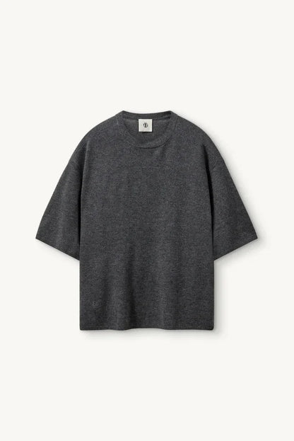 The Garment (21447) Como Oversized Tee i farven Grey Melange packshot