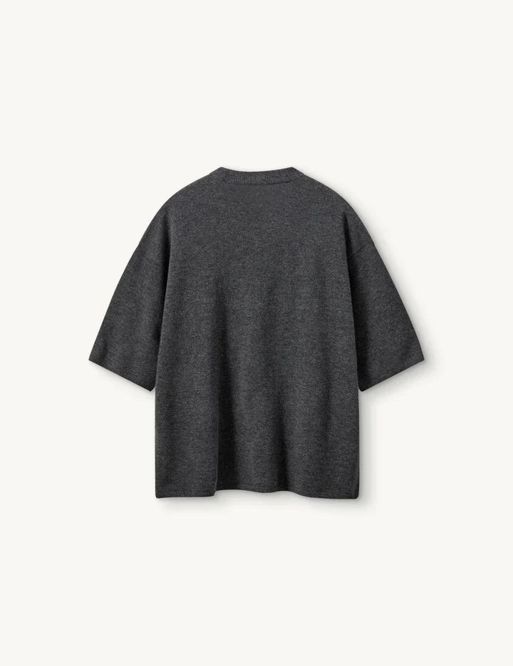 The Garment - Oversized T-shirt - Grey Melange - Como, billede 6