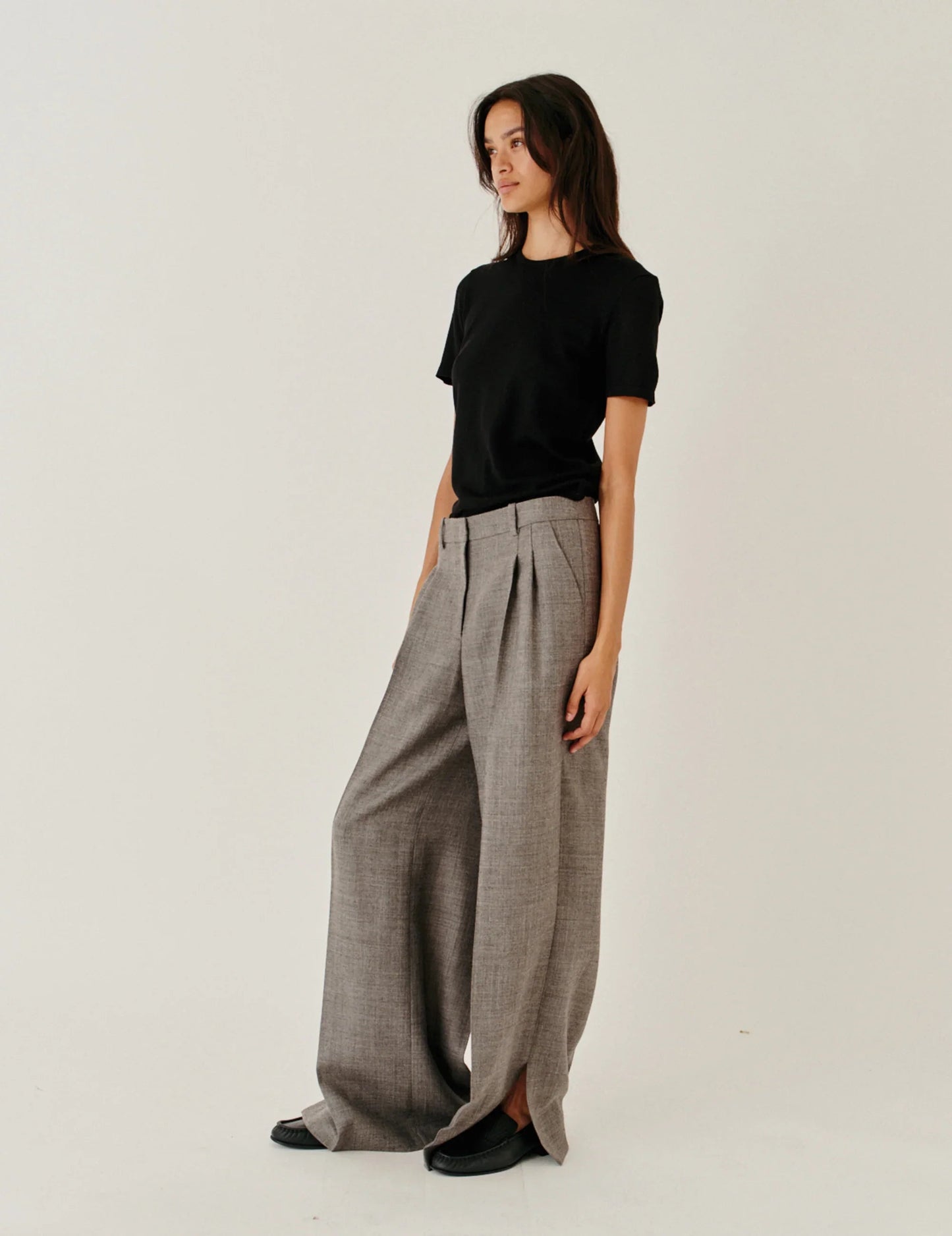 The Garment - Bukser - Grå -Pine