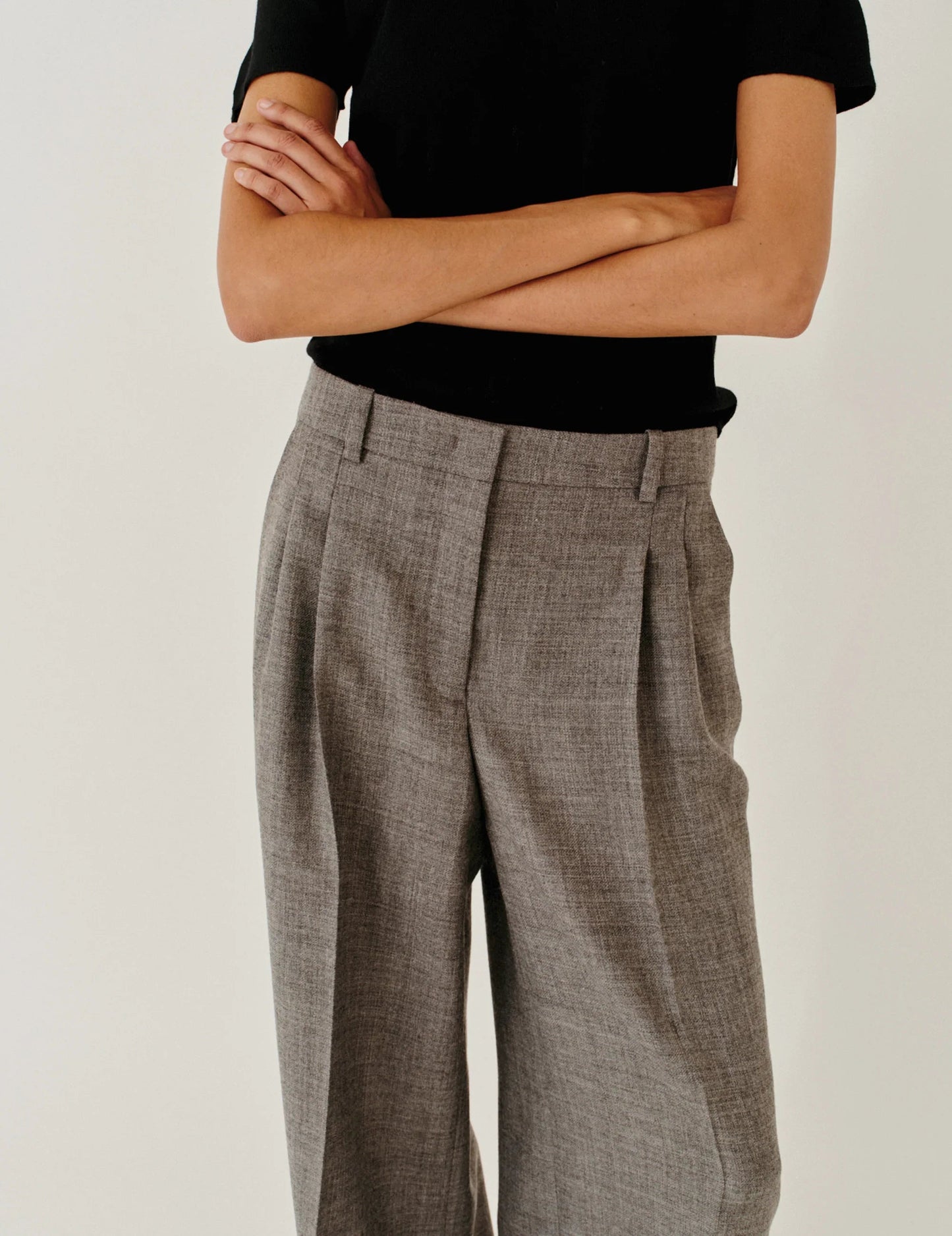 The Garment - Bukser - Grå -Pine