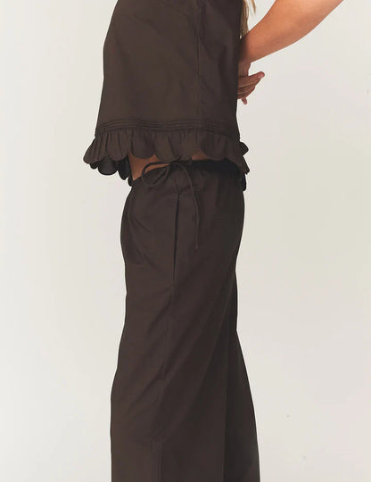 The Garment - Top - Chocolate - Kirsten