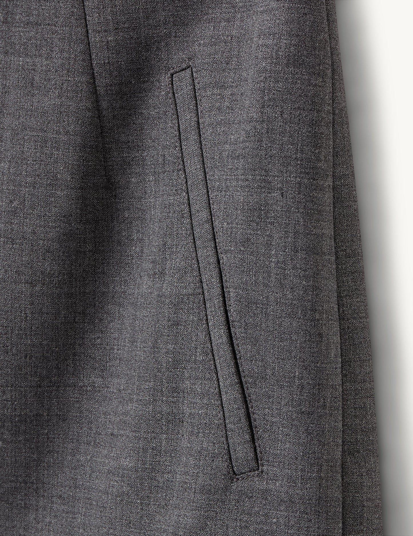 The Garment - Nederdel - Grey Melange - Grand Slip Skirt