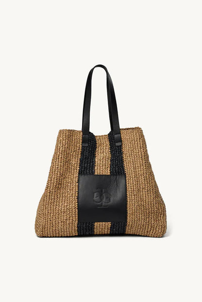 The Garment - Strandtaske - Natural/black - Raffia 22576