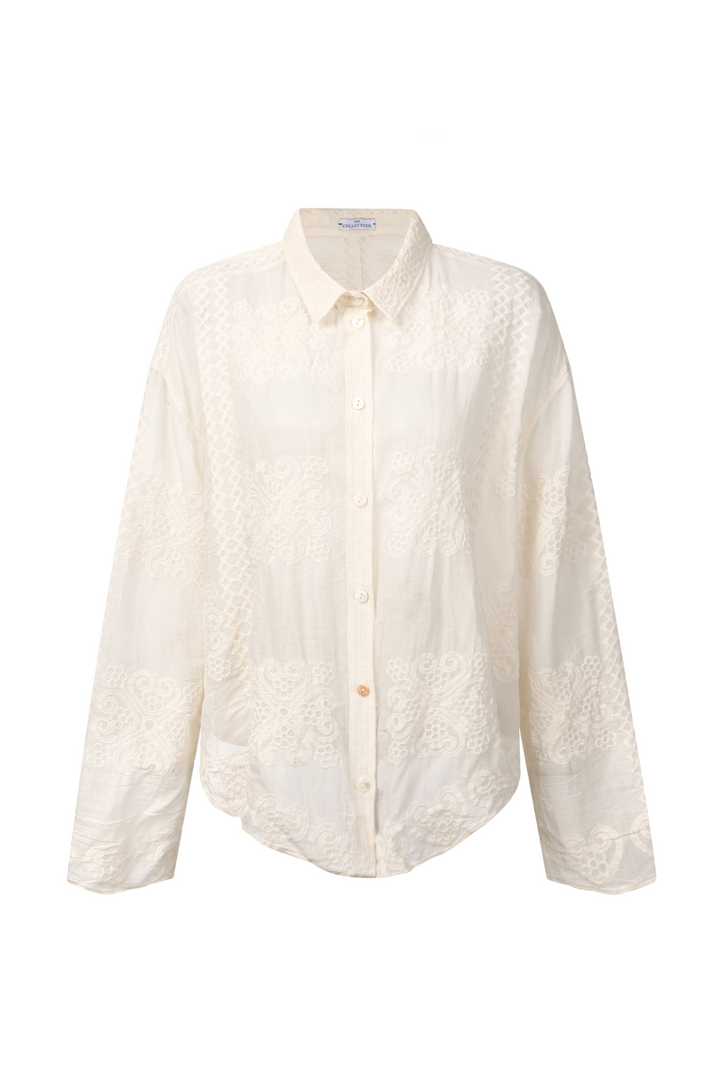 The Collection - Skjorte - Off White - Zenia