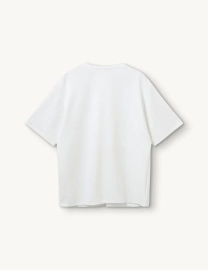 The Garment - T-shirt - Cream - TG Bow