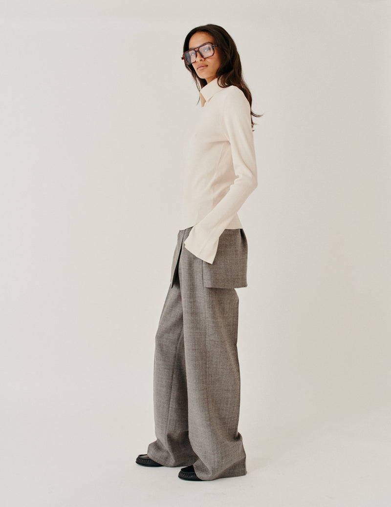 The Garment - Strikbluse - Creme - Madison