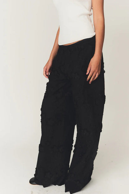 The Garment - Bukser - Black - Fleur