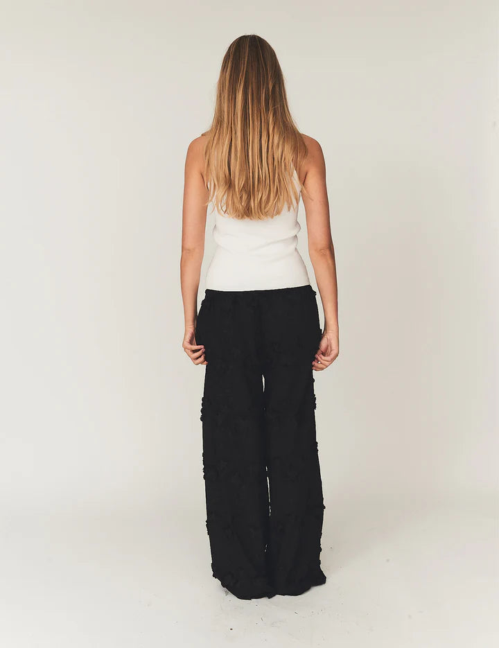 The Garment - Bukser - Black - Fleur