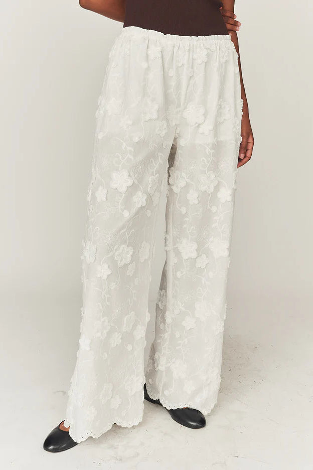 The Garment - Bukser - Cream - Fleur