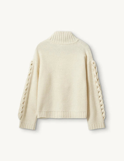 The Garment - Sweater - Cream - Como Braid
